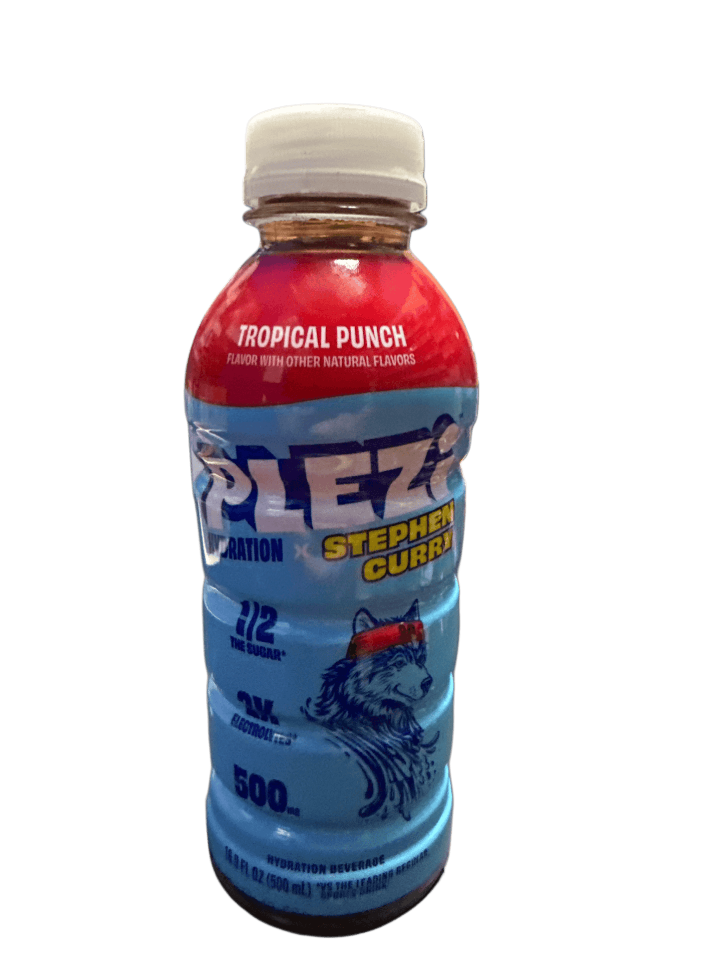 Plezi Hydration (Stephen Curry) Tropical Punch Flavour 500ML - U.S Edition