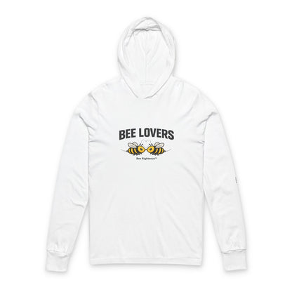 Bee Lovers Kapuzenlangarm-T-Shirt — 'Bee Lovers' Grafik