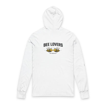 Bee Lovers Kapuzenlangarm-T-Shirt — 'Bee Lovers' Grafik