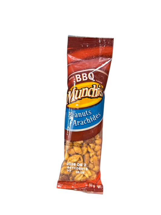 Munchies BBQ Flavoured Peanuts 55G - Canadian Edition