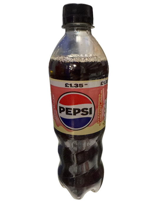 Pepsi Strawberry And Cream Flavour 500ML - U.K Edition