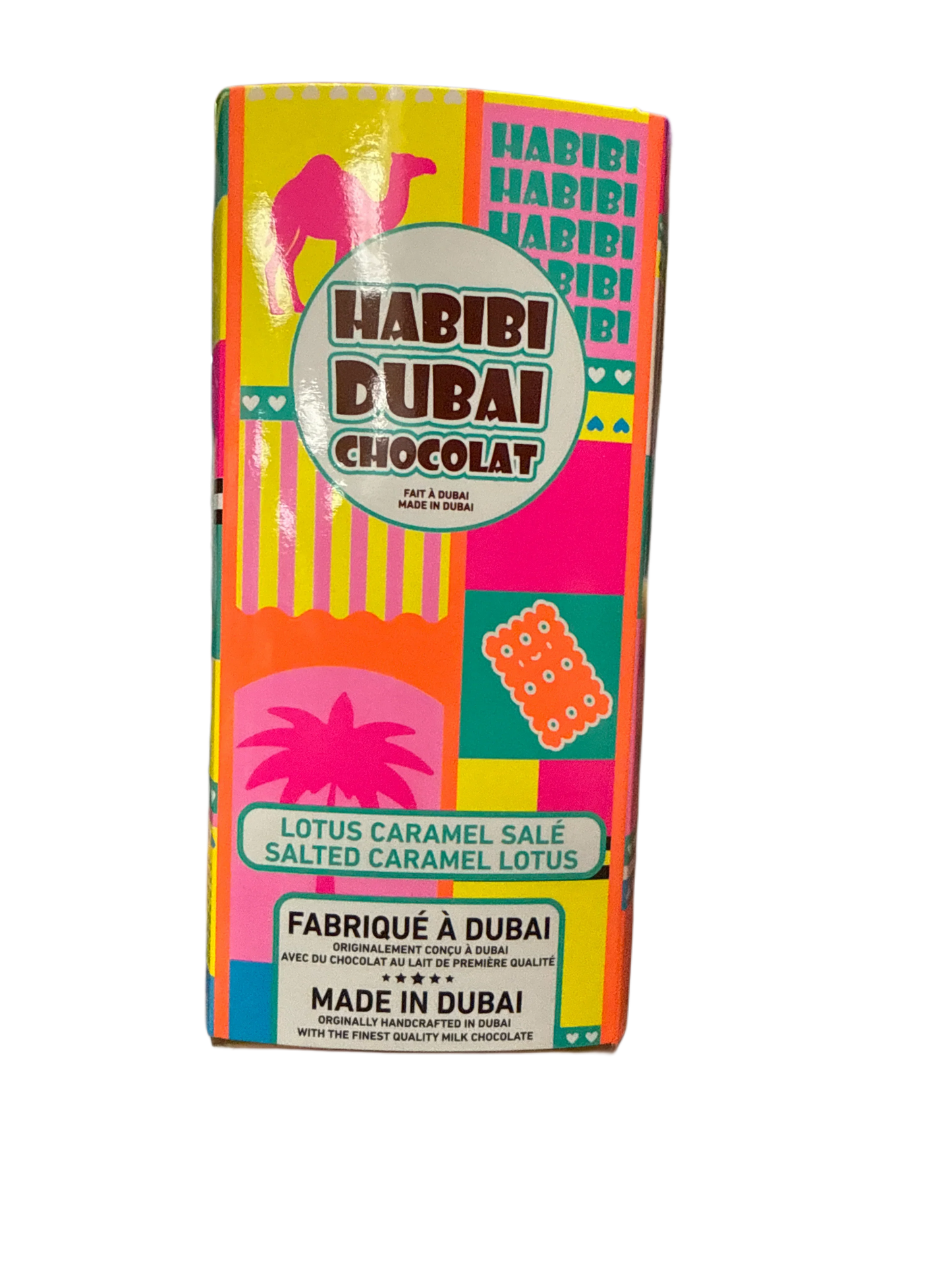 Habibi Dubai Lotus Caramel Chocolate 200G - Dubai Edition