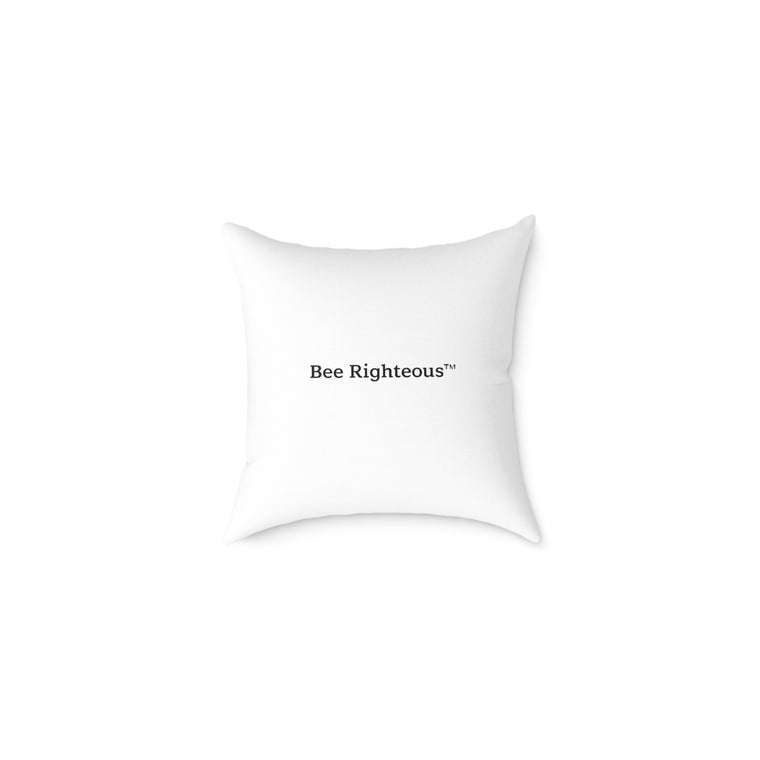 Valentine's Romantic Cute Square Poly Canvas Pillow - Jack Righteous