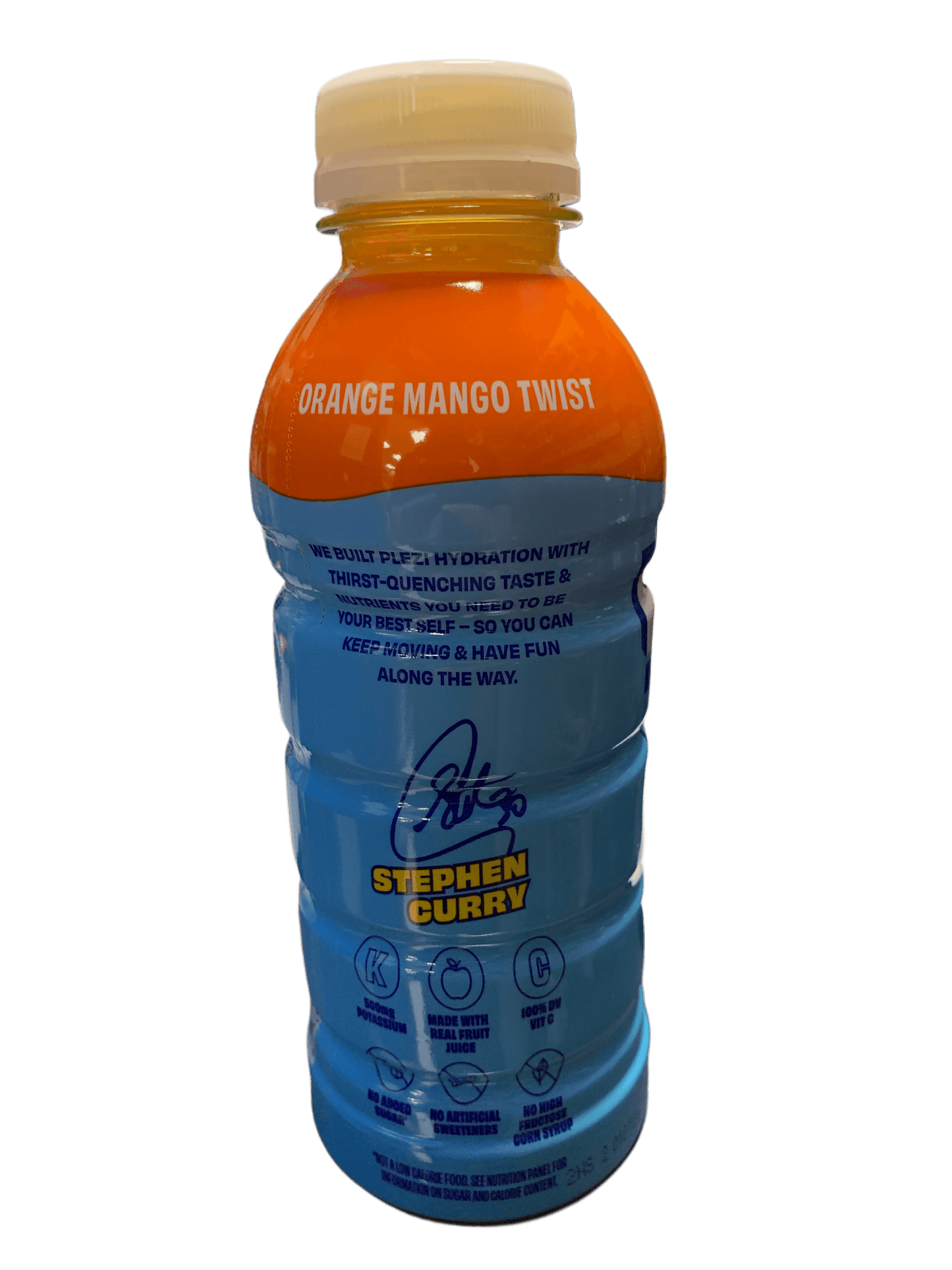 Plezi Hydration (Stephen Curry) Orange Mango Twist Flavour 500ML - U.S Edition