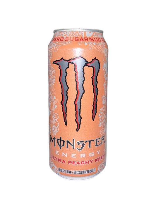 Monster Energy Drink Ultra Peachy Keen 473ML - Canadian Edition