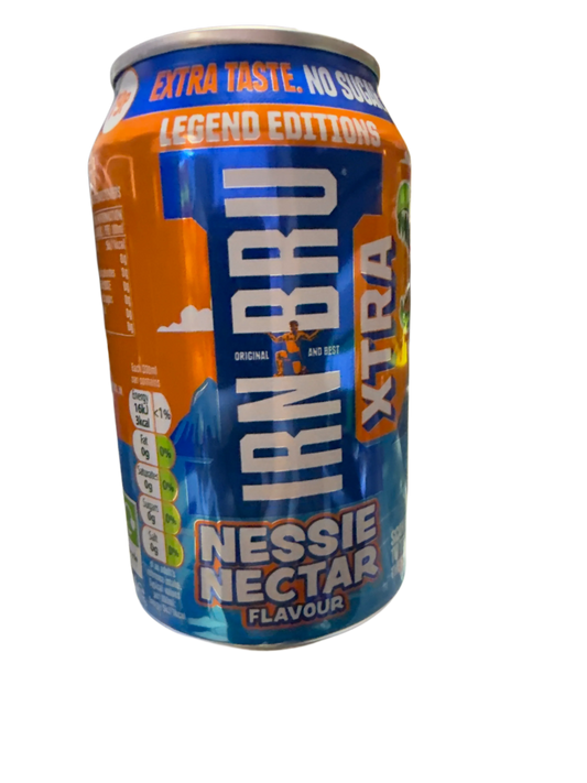 IRN BRU Xtra Nessie Nectar Flavour 355ML - U.K Edition