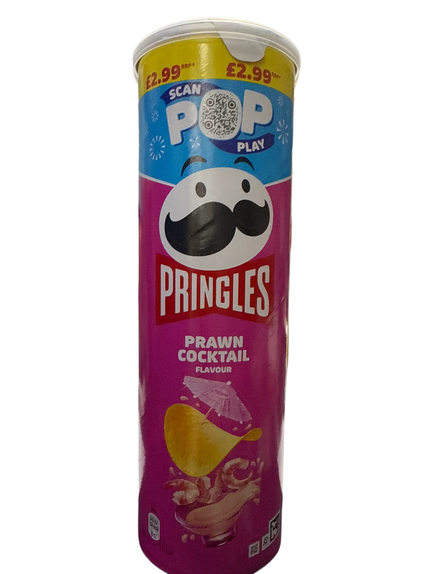 Pringles Prawn Cocktail 165G - U.K Edition