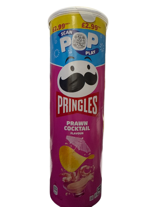 Pringles Prawn Cocktail 165G - U.K Edition