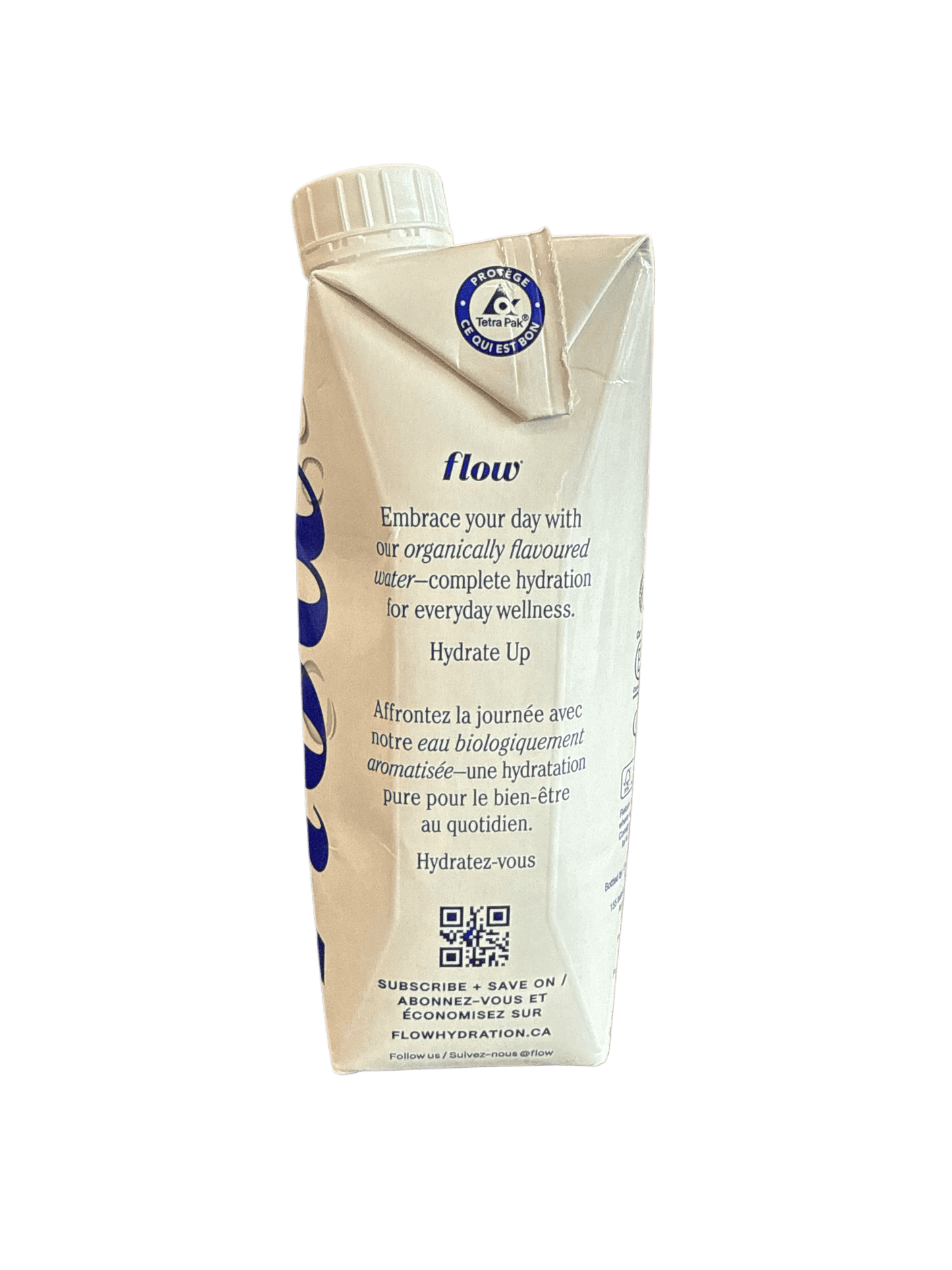 Flow Peach + Blueberry Mineral Spring Water 500ML - Canadian Edition