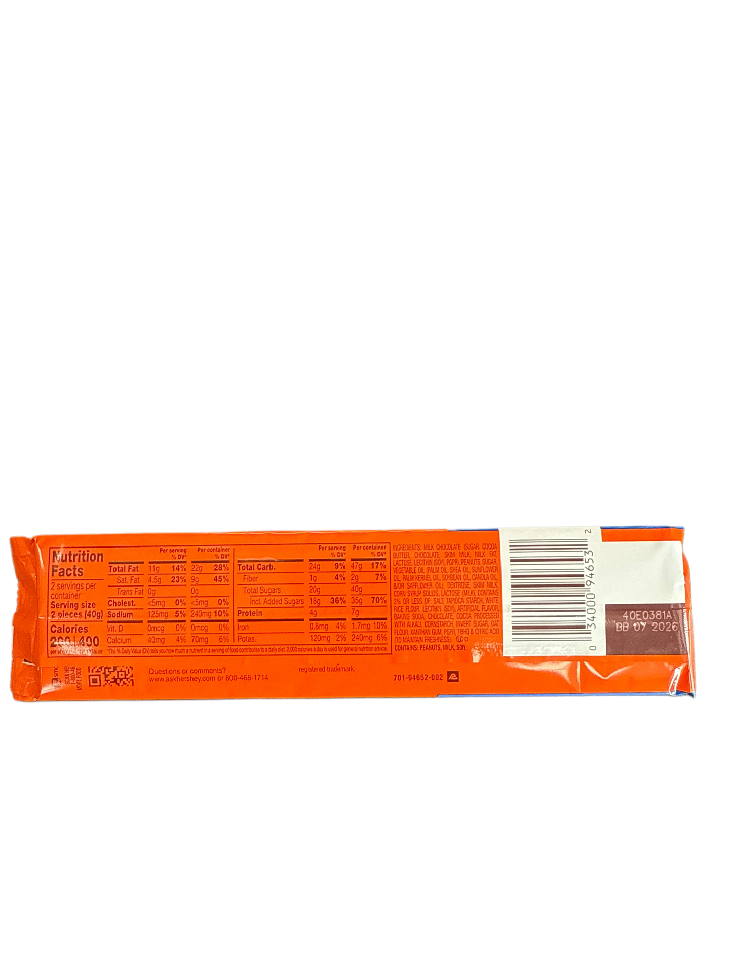 Reeses King Size Oreo Peanut Butter Cups 79G - U.S Edition