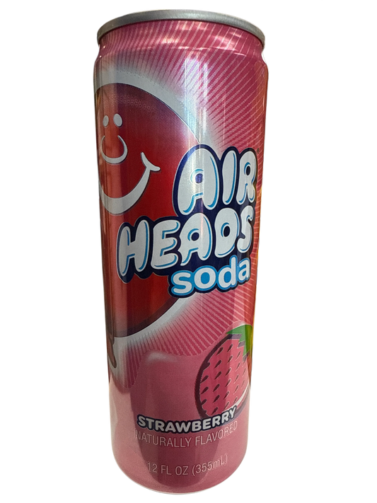 Air Heads Soda Strawberry Flavour 355ML – Exotic U.S Edition Drink