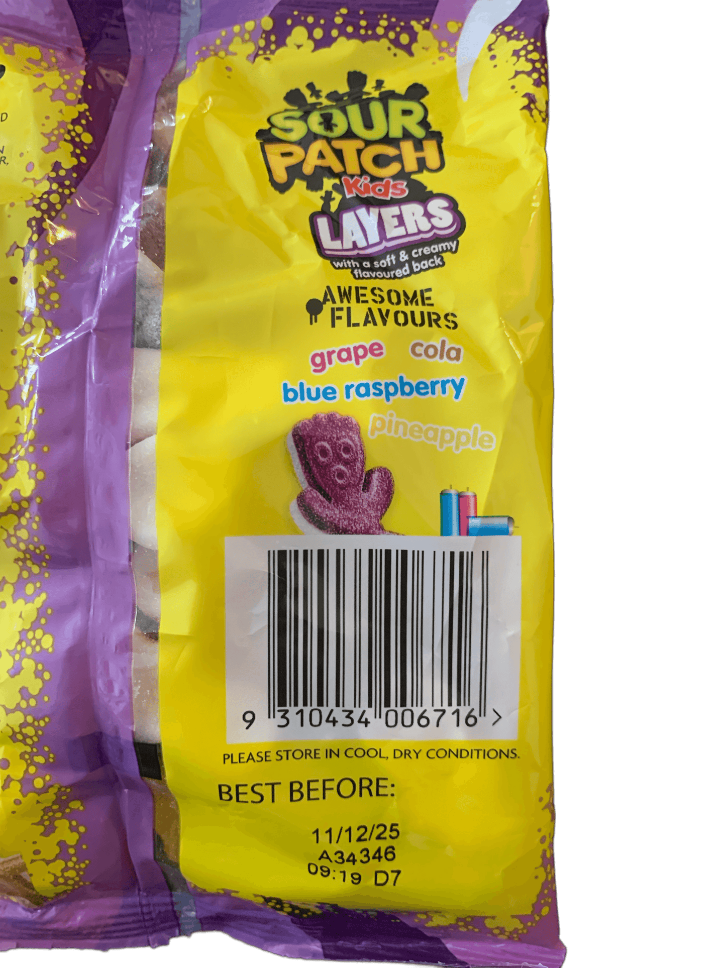 Sour Patch Kids Layers 190G - Australian Edition