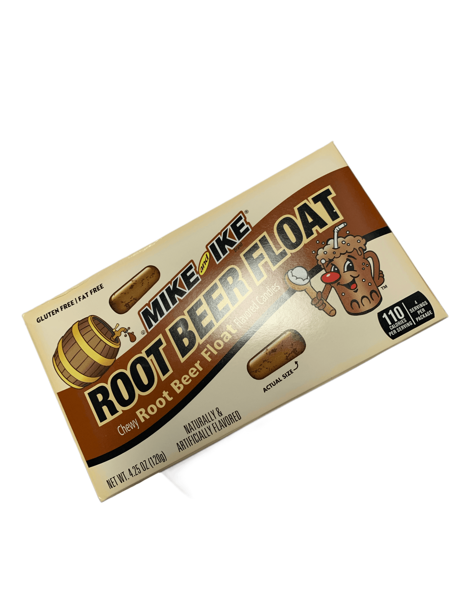Mike and Ike Root Beer Float Chewy Candies 120G - U.S Edition