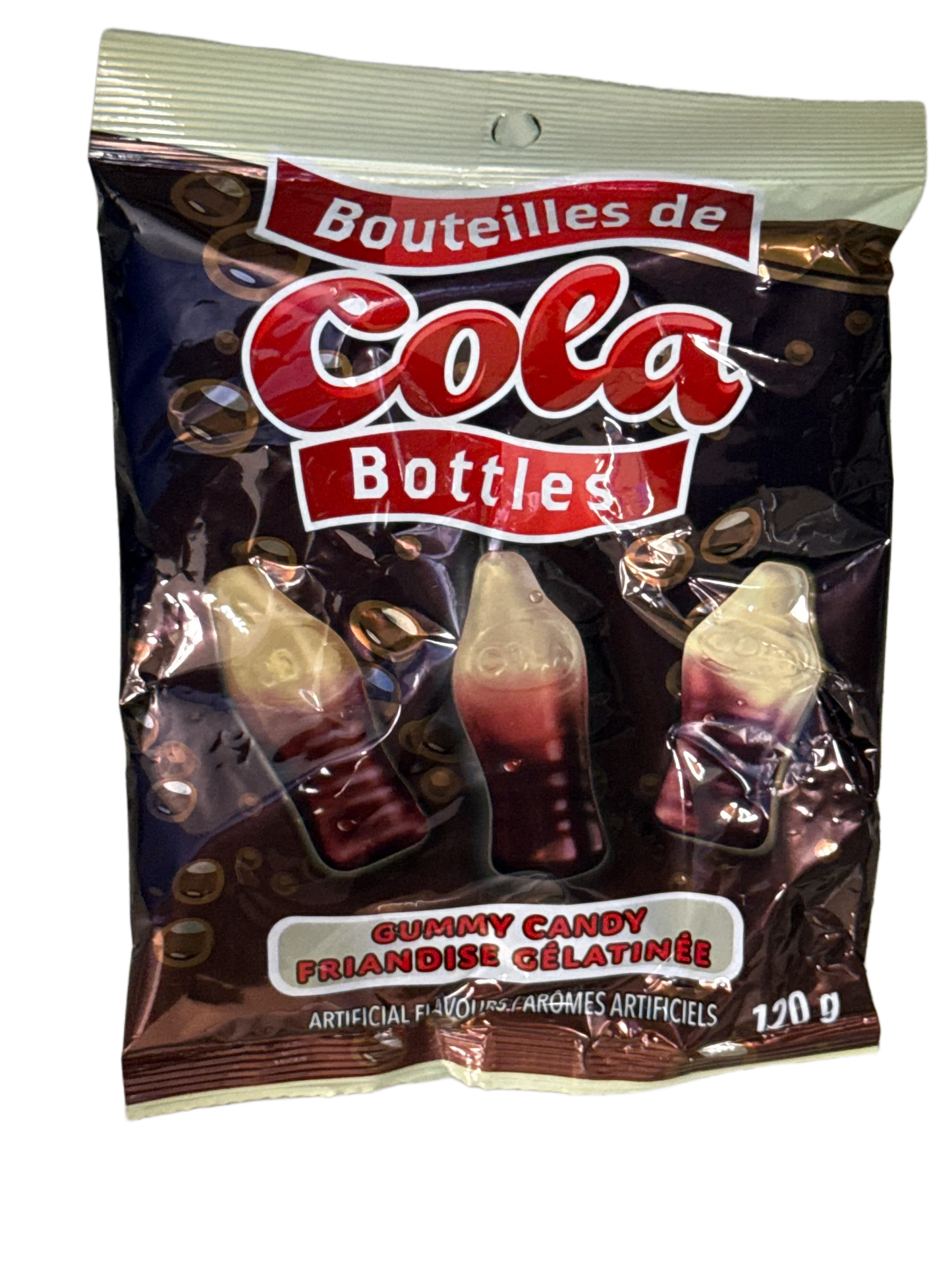 Cola Bottles Gummy Candy 120G - Canadian Edition