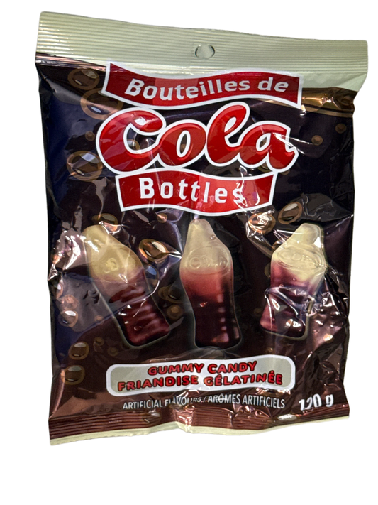 Cola Bottles Gummy Candy 120G - Canadian Edition