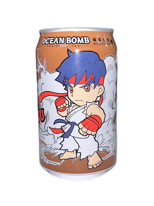 Ocean Bomb Street Fighter Ryu - Sparkling Apple Tea