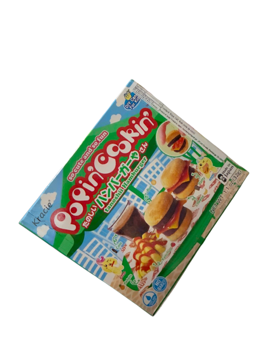 Kracie Poppin Cookin Tanoshii Hamburger Candy 32G - Japanese Edition