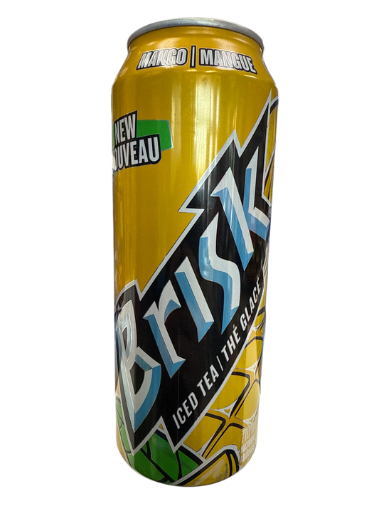 Brisk Mango Iced Tea Tall Can 710ML - U.S Edition