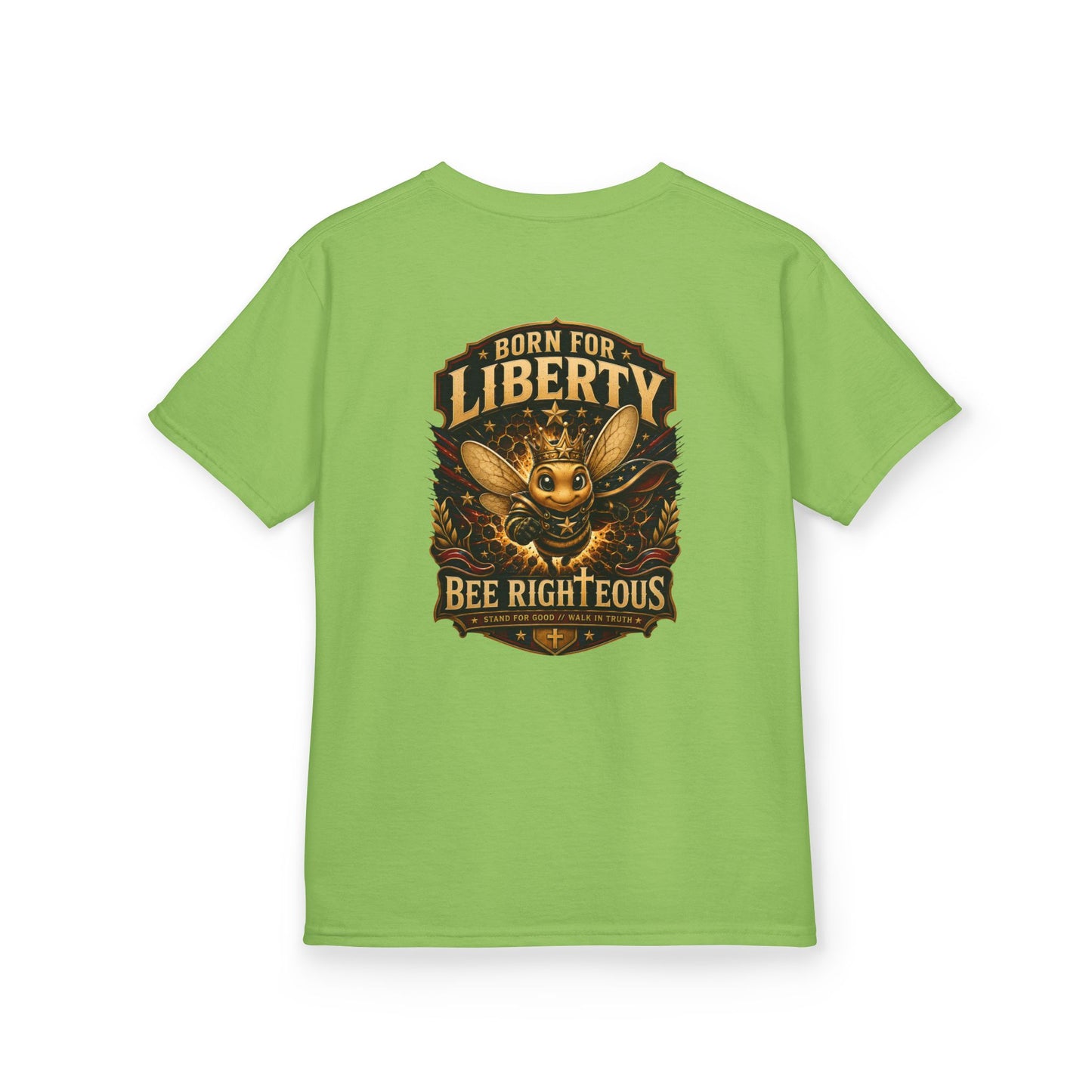 Kids 'Bee Righteous' Liberty Graphic Tee