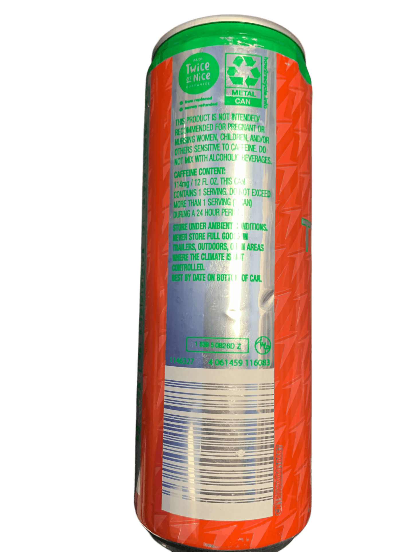 Summit Red Thunder Watermelon Energy Drink 355ML - Canadian Edition