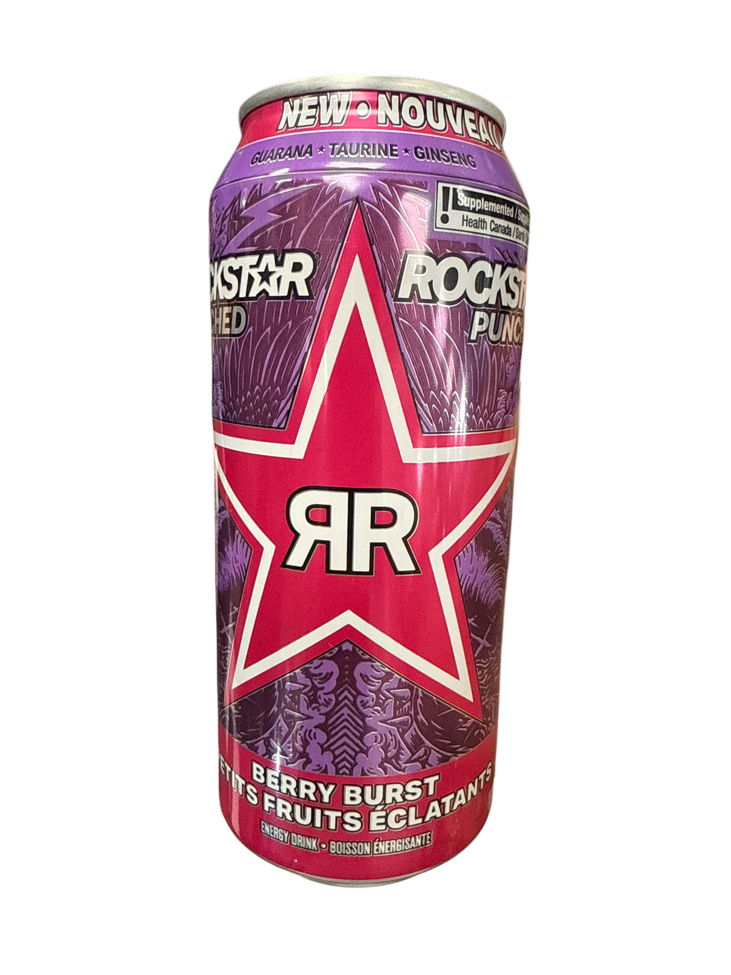 Rockstar Energy Punched Berry Burst 473ML - Canadian Edition