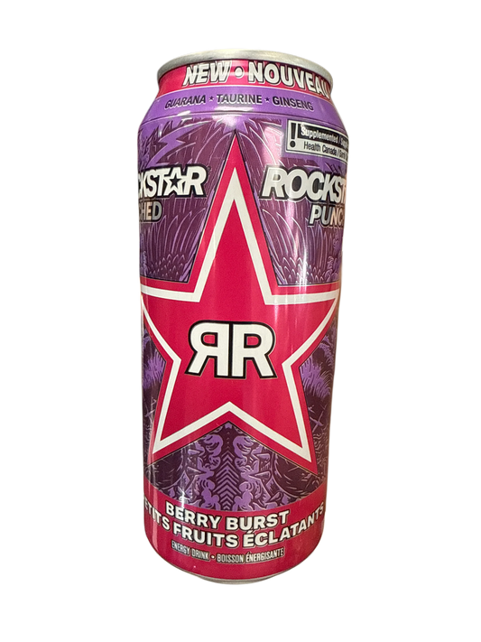 Rockstar Energy Punched Berry Burst 473ML - Canadian Edition
