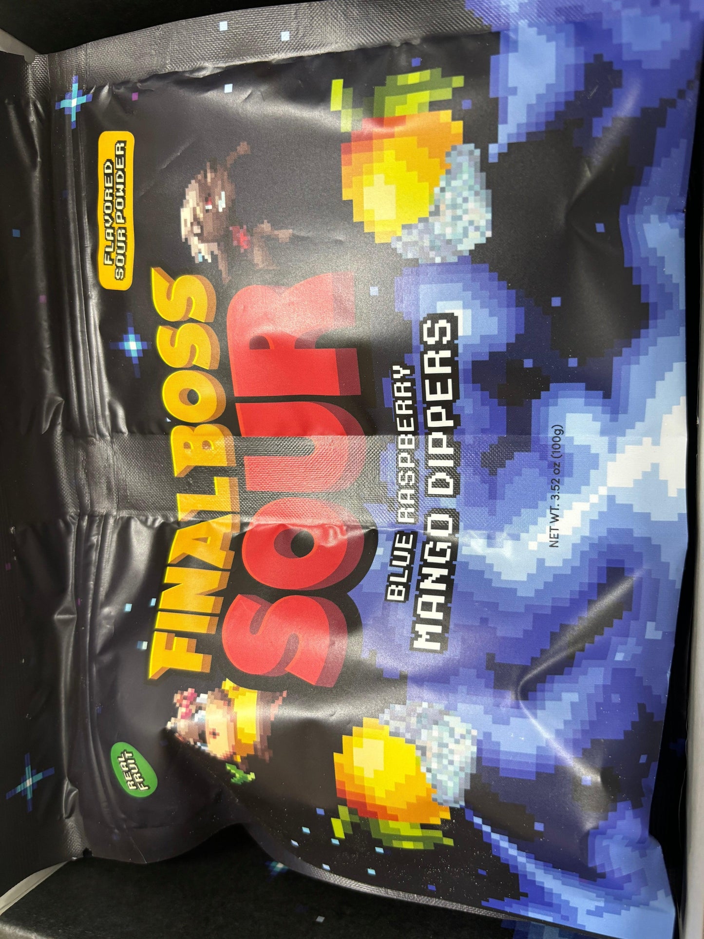 FINAL BOSS SOUR Blue Raspberry Mango Dippers - U.S Edition