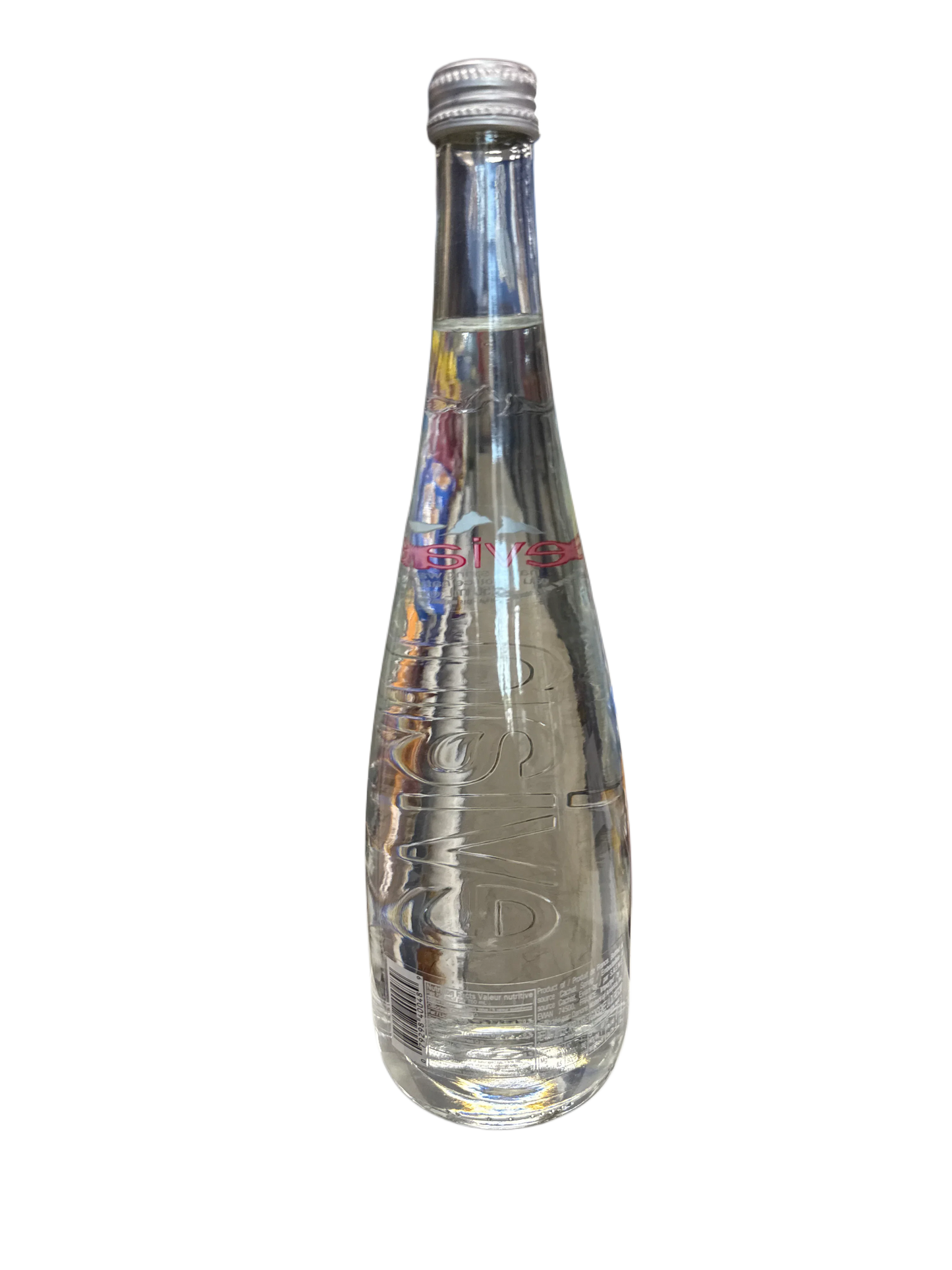 Evian Natural Spring Water Glass Bottle 750ML - France Edition