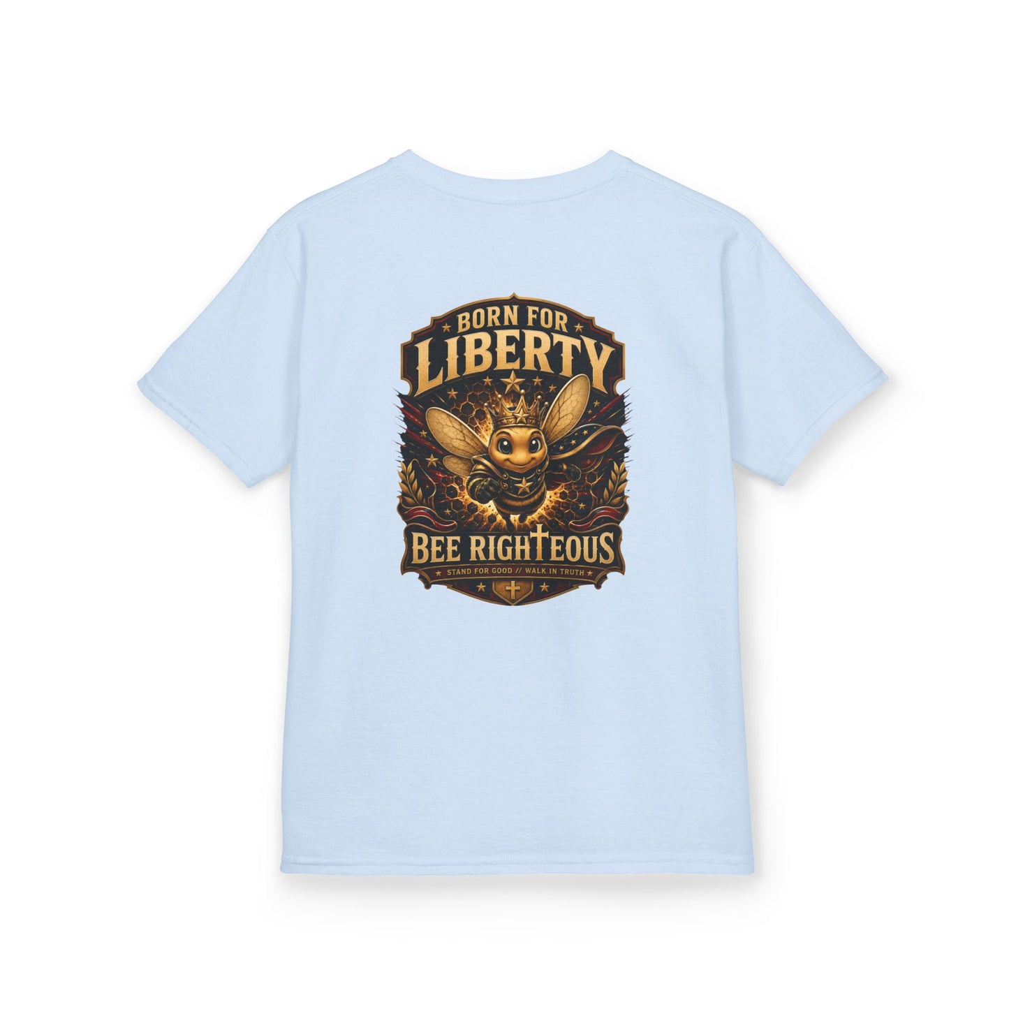 Kids 'Bee Righteous' Liberty Graphic Tee