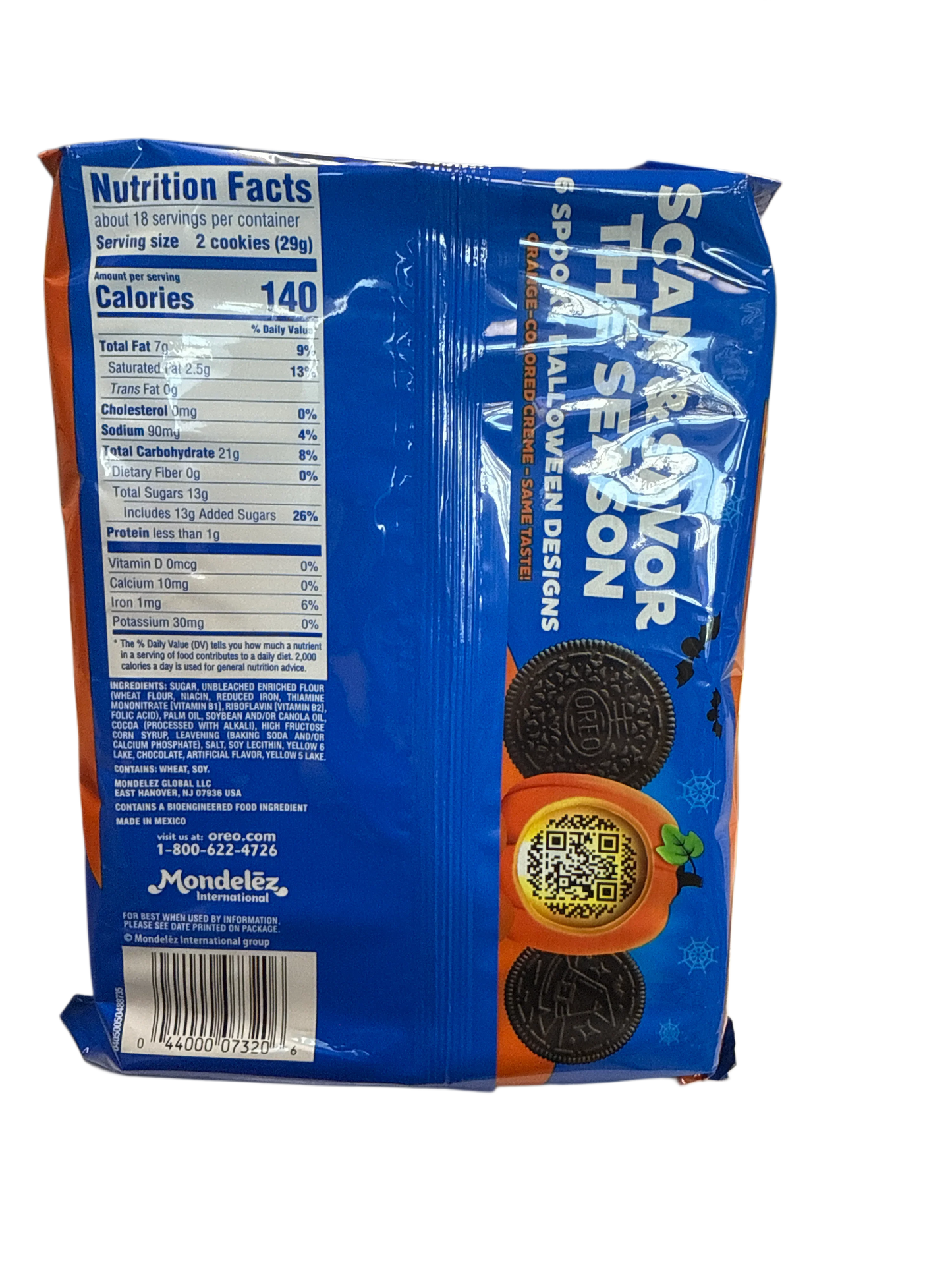 Oreo Halloween Edition with Orange Creme 530G - U.S Edition