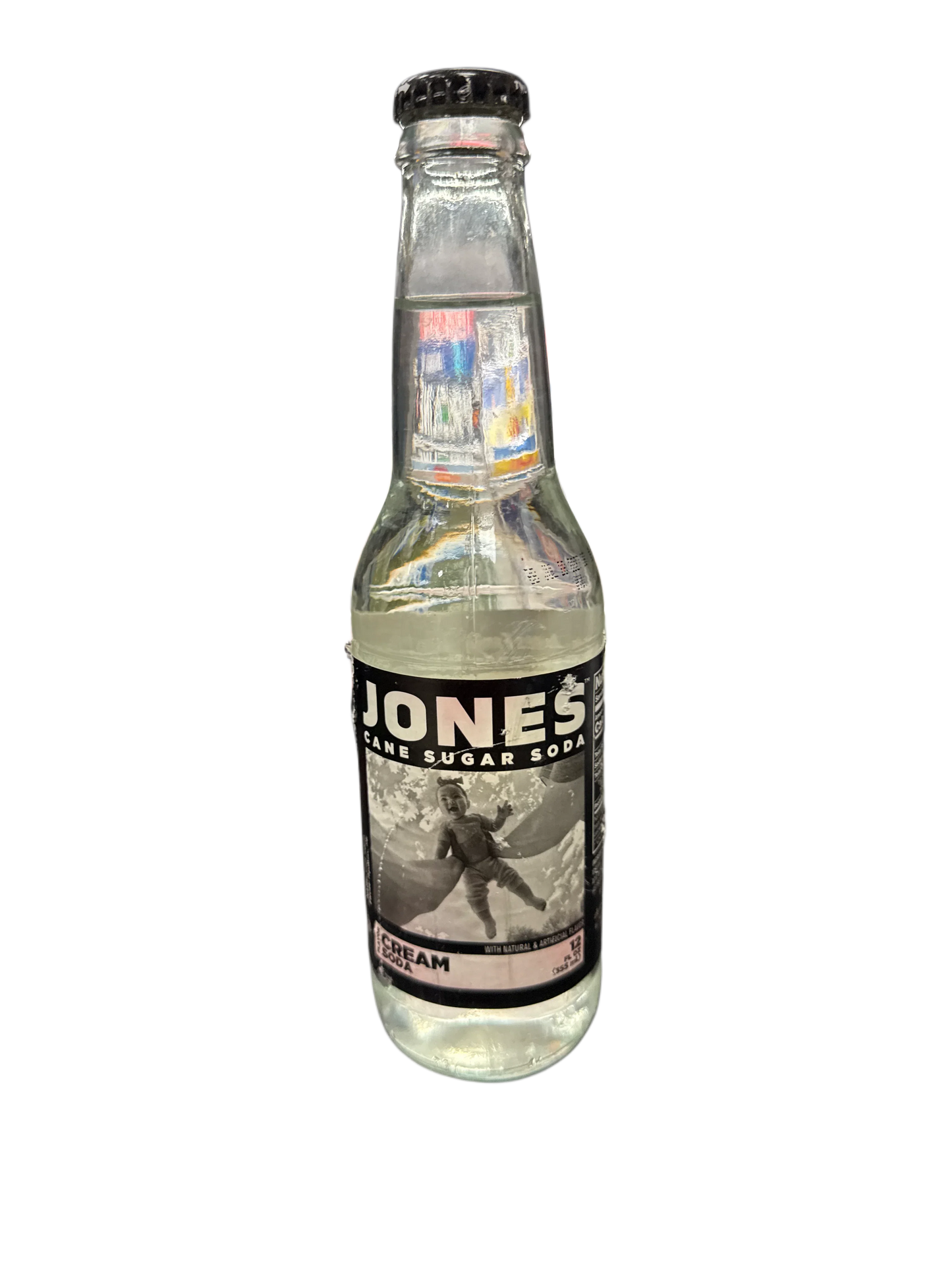 Jones Cream Soda Flavoured Glass Bottle 355ML - Canadian Edition