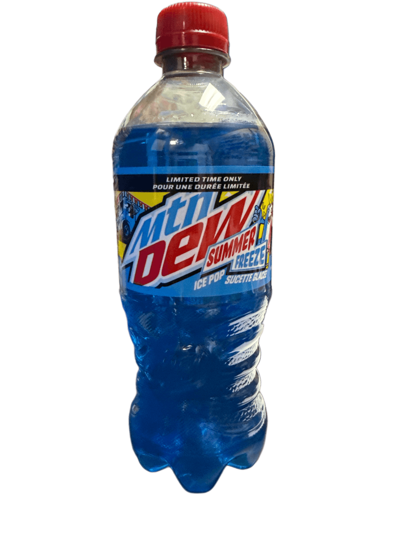 Mountain Dew Summer Freeze Ice Pop Flavoured Beverage 591ML - Canadian Edition