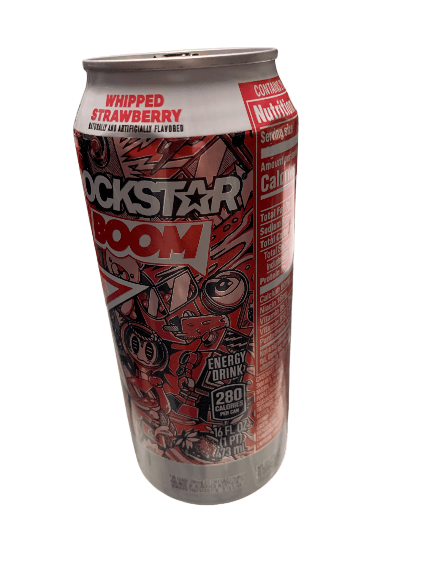 Rockstar Whipped Strawberry Energy Drink 475ML - U.S Edition