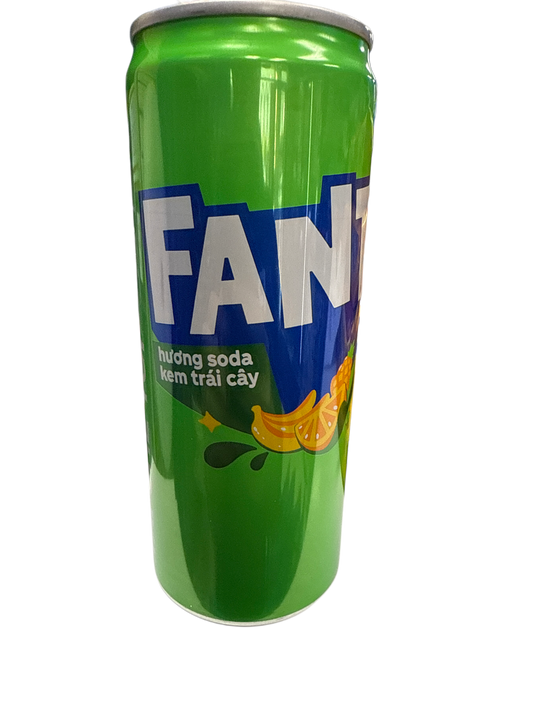 Fanta Creme Soda Huong Drink 320ML Vietnamese Edition