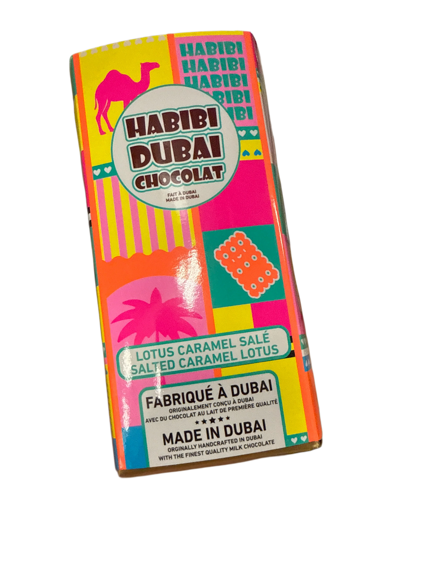 Habibi Dubai Lotus Caramel Chocolate 200G - Dubai Edition