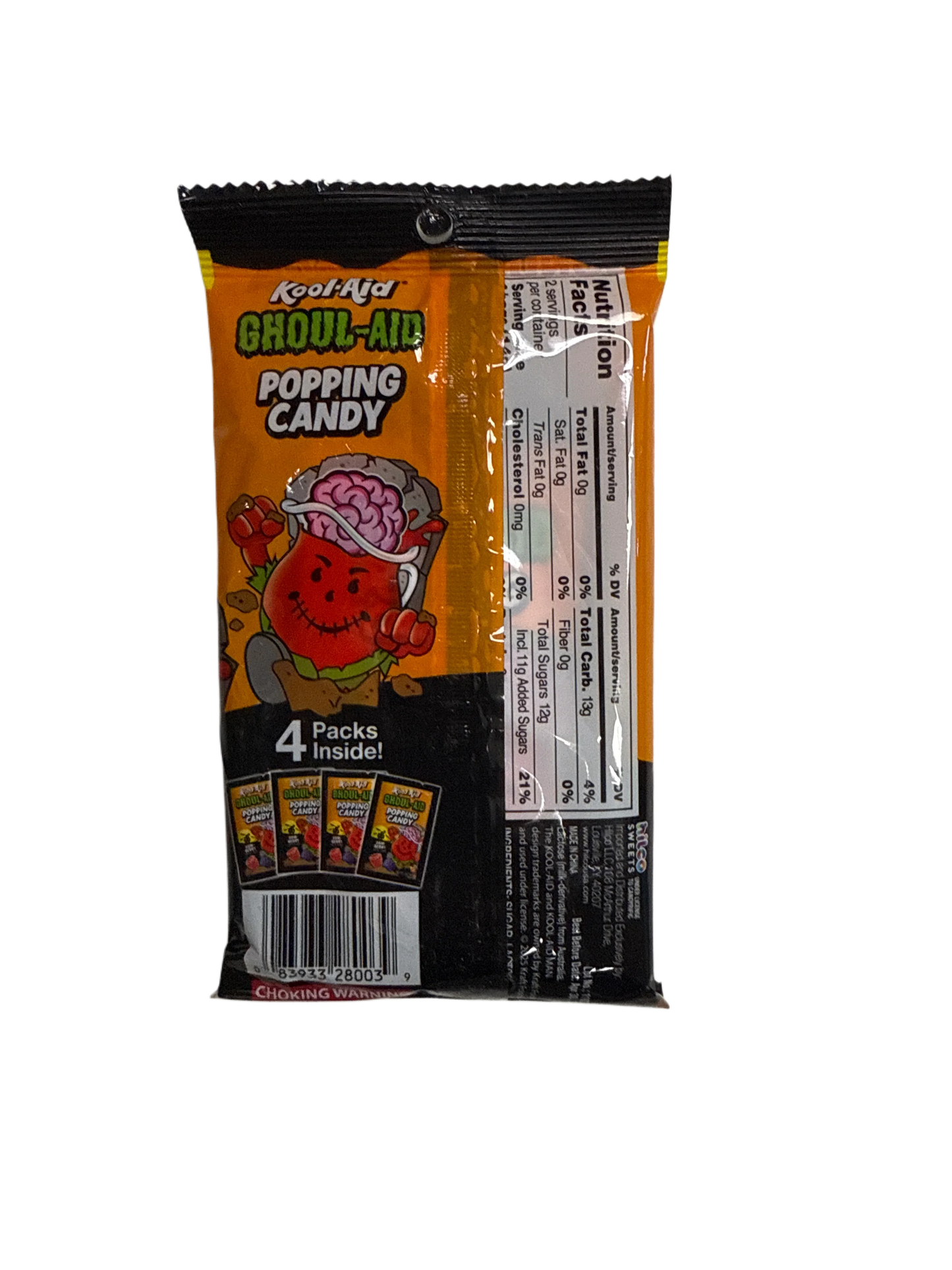 Kool-Aid Halloween Ghoul-Aid Popping Candy 28G - U.S Edition