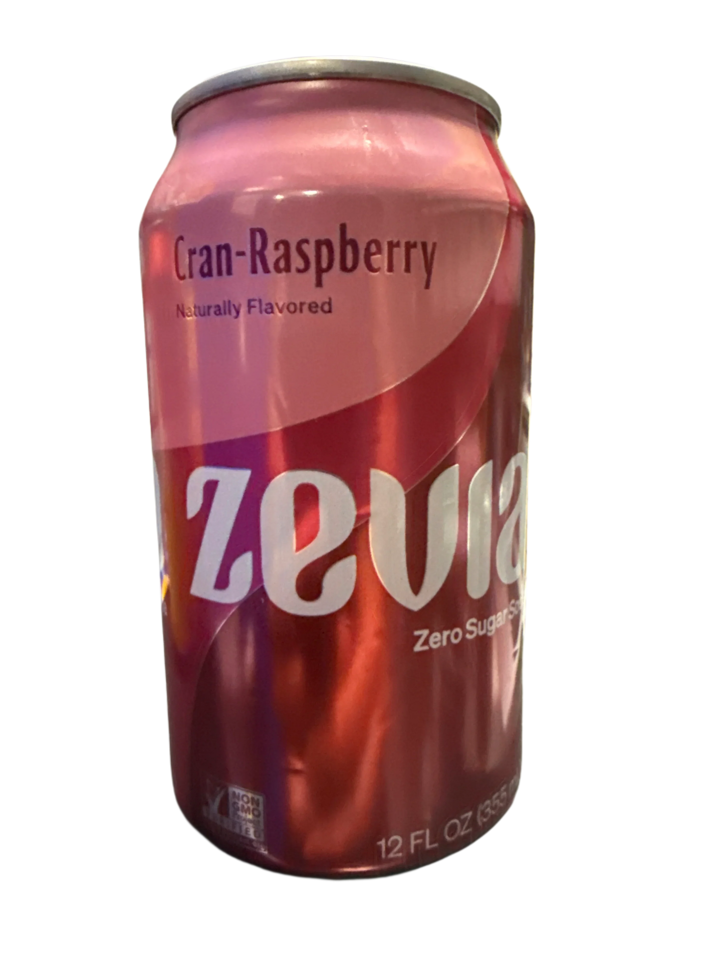 Zevia Zero Sugar Cran-Raspberry Flavoured Soda 355ML - Canadian Edition