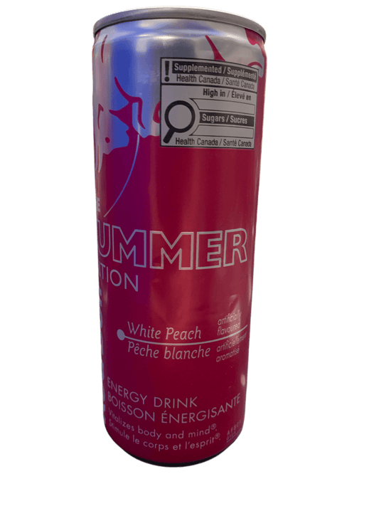 Red Bull Summer Edition White Peach Flavour 250ML - Canadian Edition