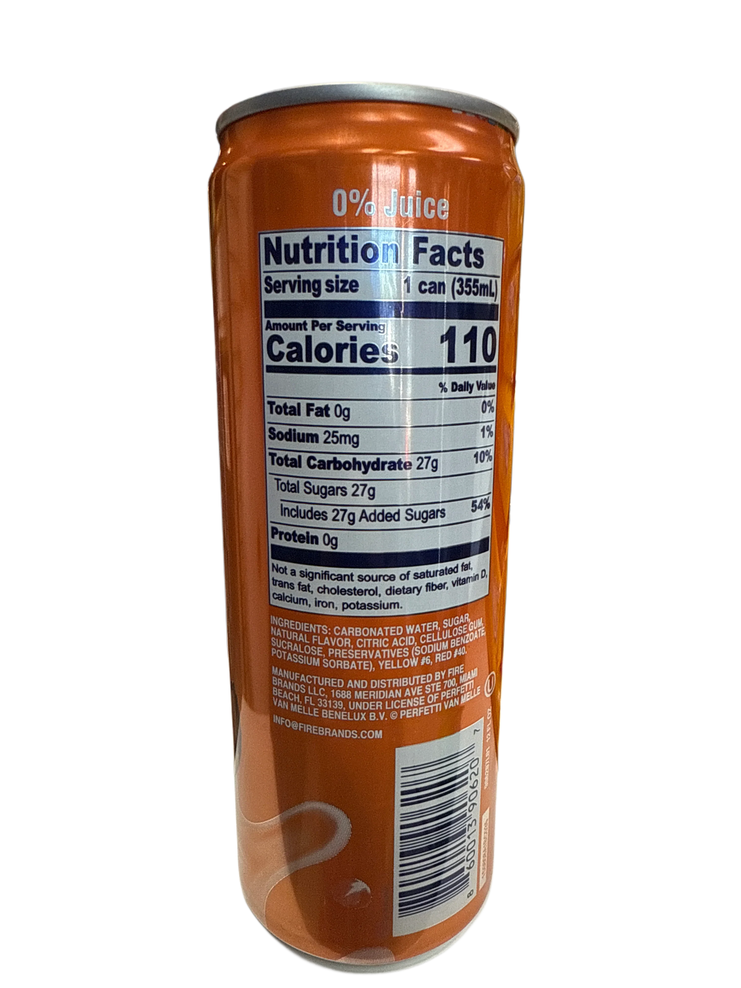 Air Heads Soda Orange Flavour 355ML – Exotic U.S Edition Drink