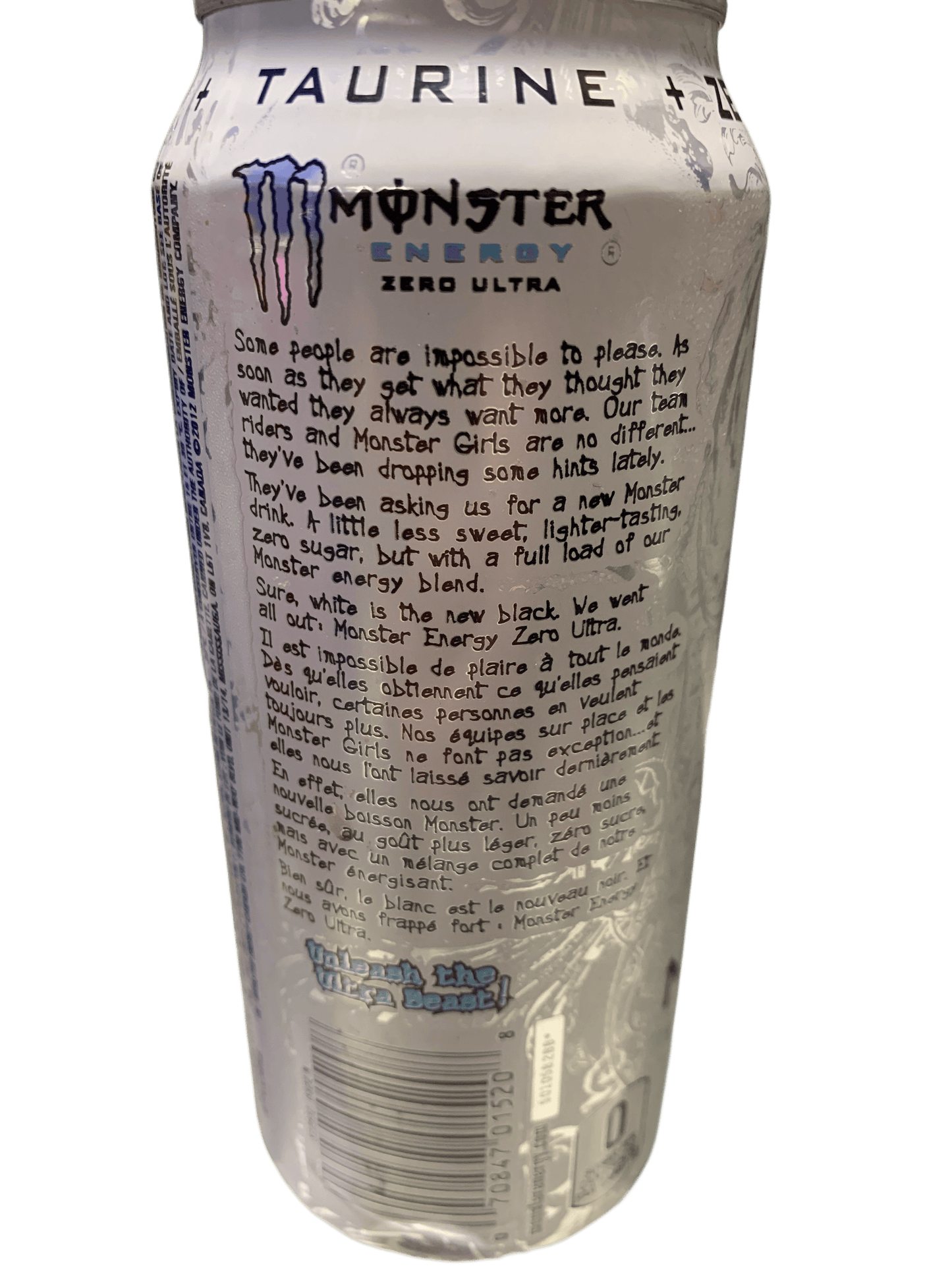 Monster Energy Ultra Zero Energy Drink 473ML - Canadian Edition