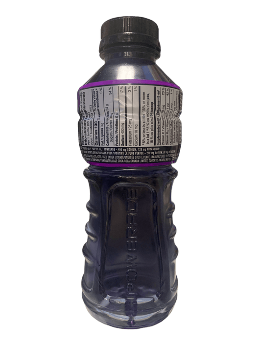 Powerade Grape Flavour 591ML - Canadian Edition