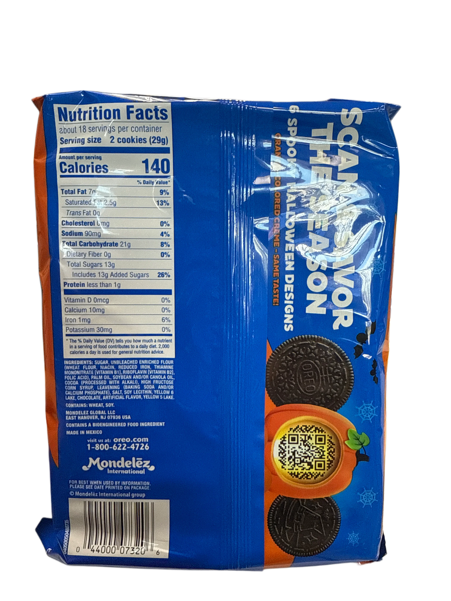 Oreo Halloween Edition with Orange Creme 530G - U.S Edition