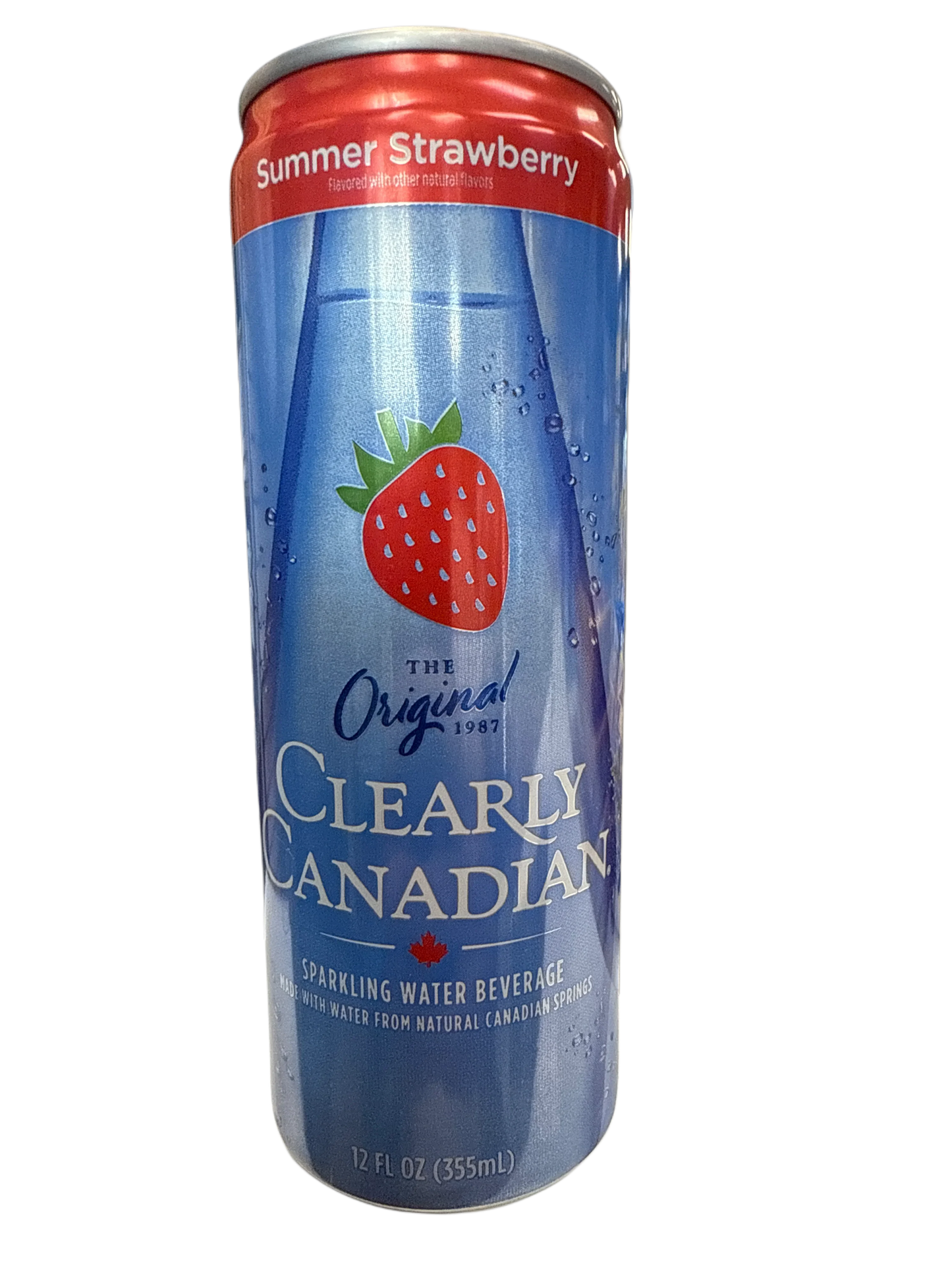 Clearly Canadian Summer Strawberry Flavour 355ML - Canadian Edition