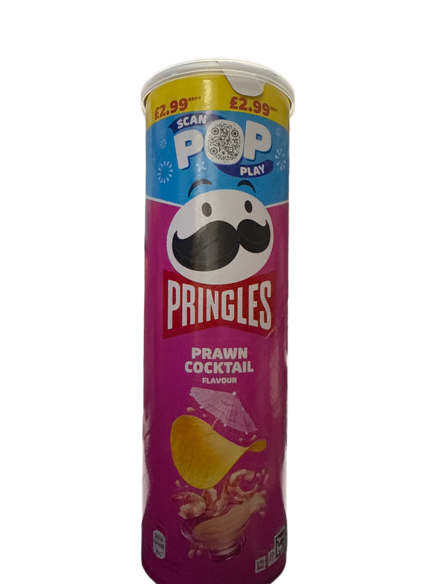 Pringles Prawn Cocktail 165G - U.K Edition