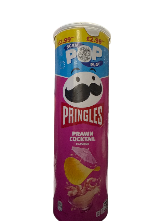 Pringles Prawn Cocktail 165G - U.K Edition