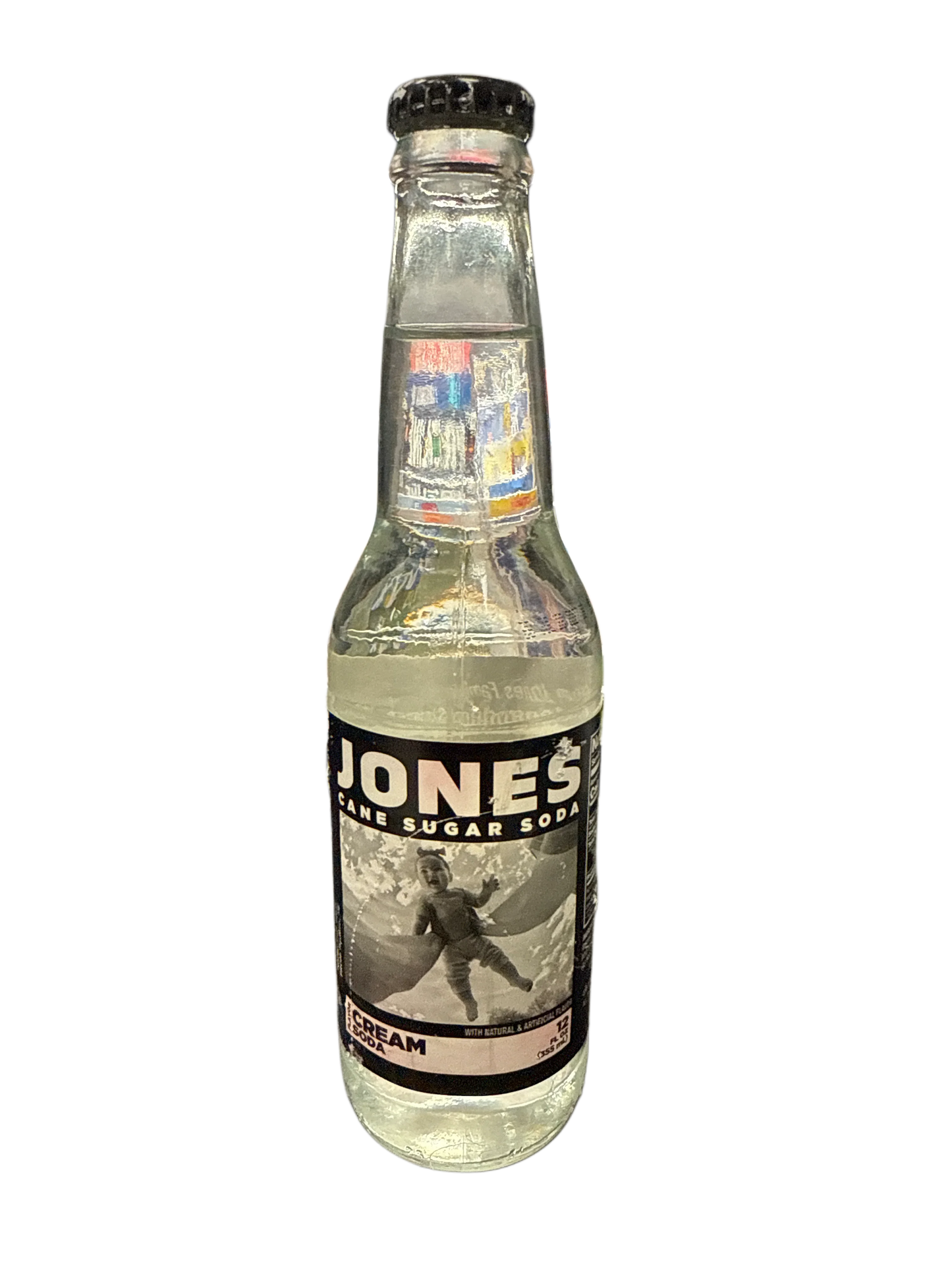 Jones Cream Soda Flavoured Glass Bottle 355ML - Canadian Edition