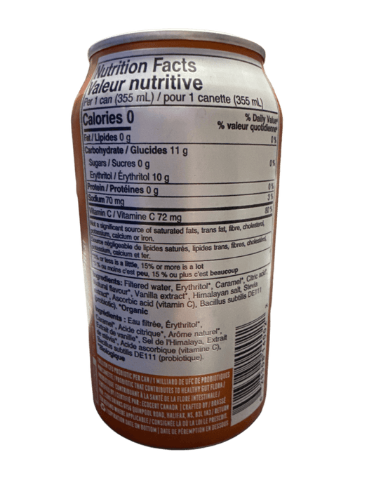 Cove Root B Flavoured Prebiotic Soda 355ML - Canadian Edition