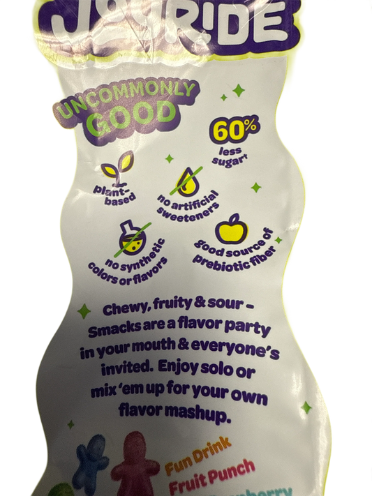 JOYRIDE Uncommon Candy Sour Smacks 99G - U.S Edition