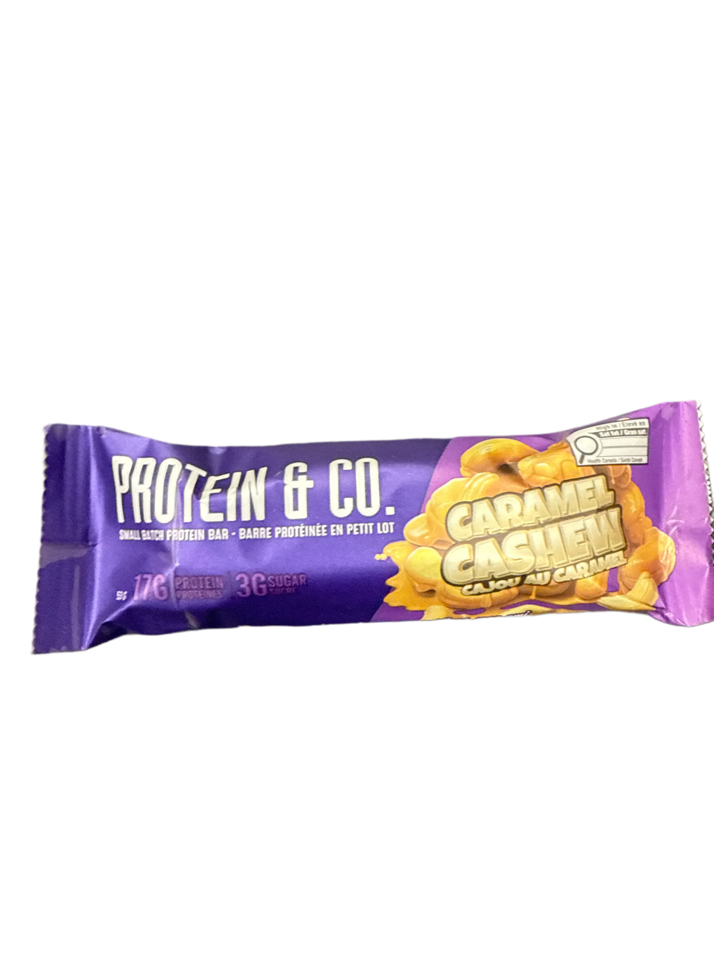 Protein & Co. Protein Caramel And Cashew Bar 53G - U.S Edition