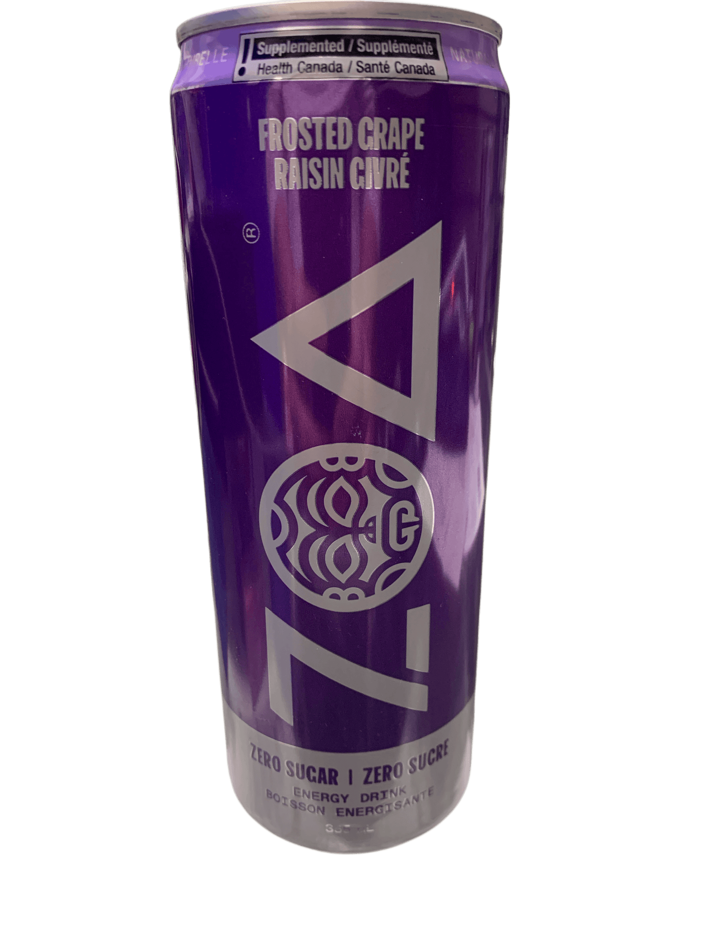 ZOA Frosted Grape Zero Sugar Energy Drink 355ML - U.S Edition